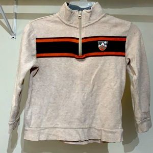 Boys cream long sleeve